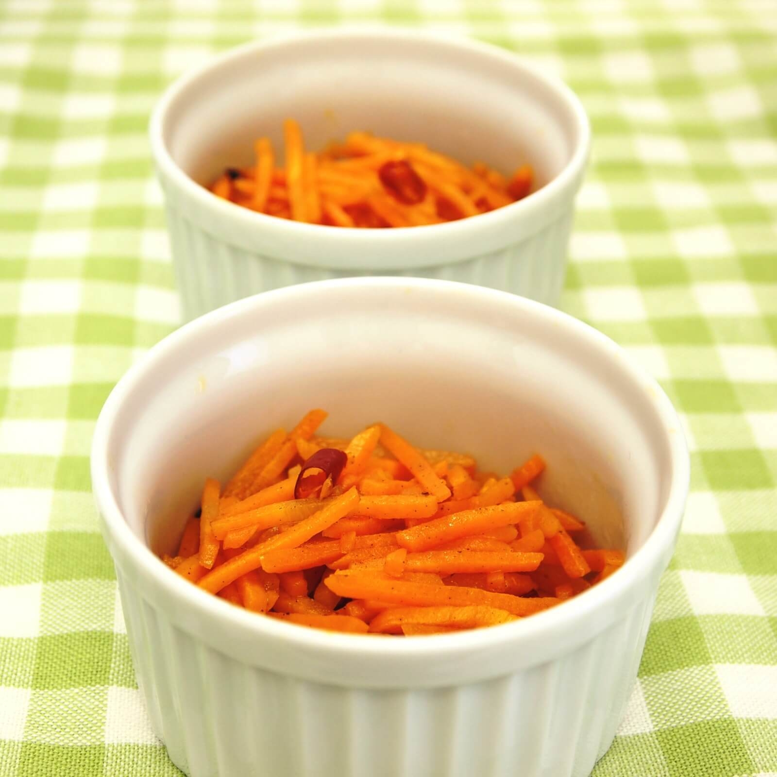 にんじんのシンプル炒め にんじんのシンプル炒め