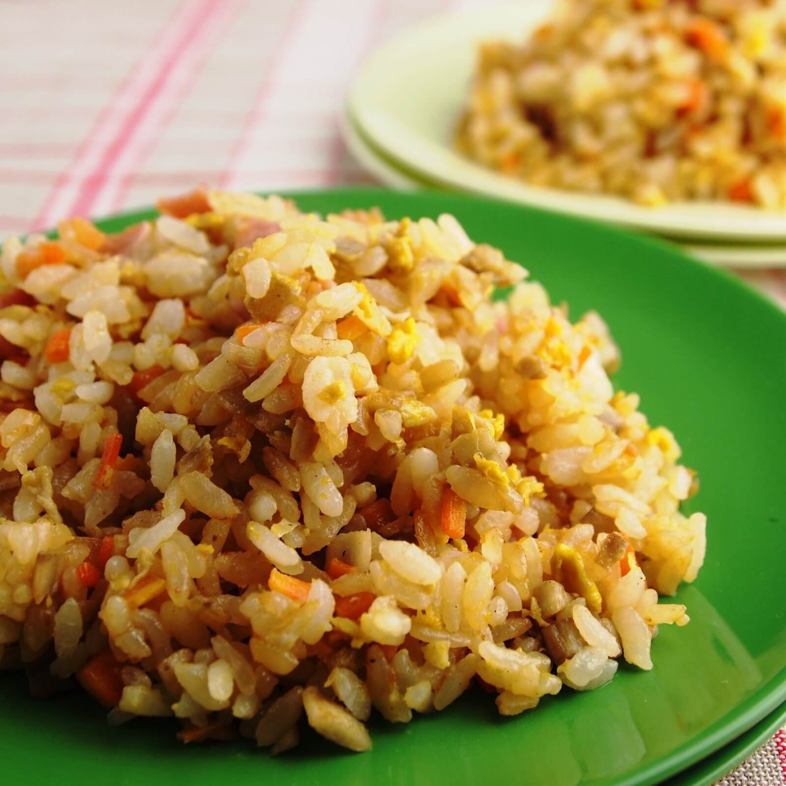 ごぼうとにんじんのチャーハン ごぼうとにんじんのチャーハン