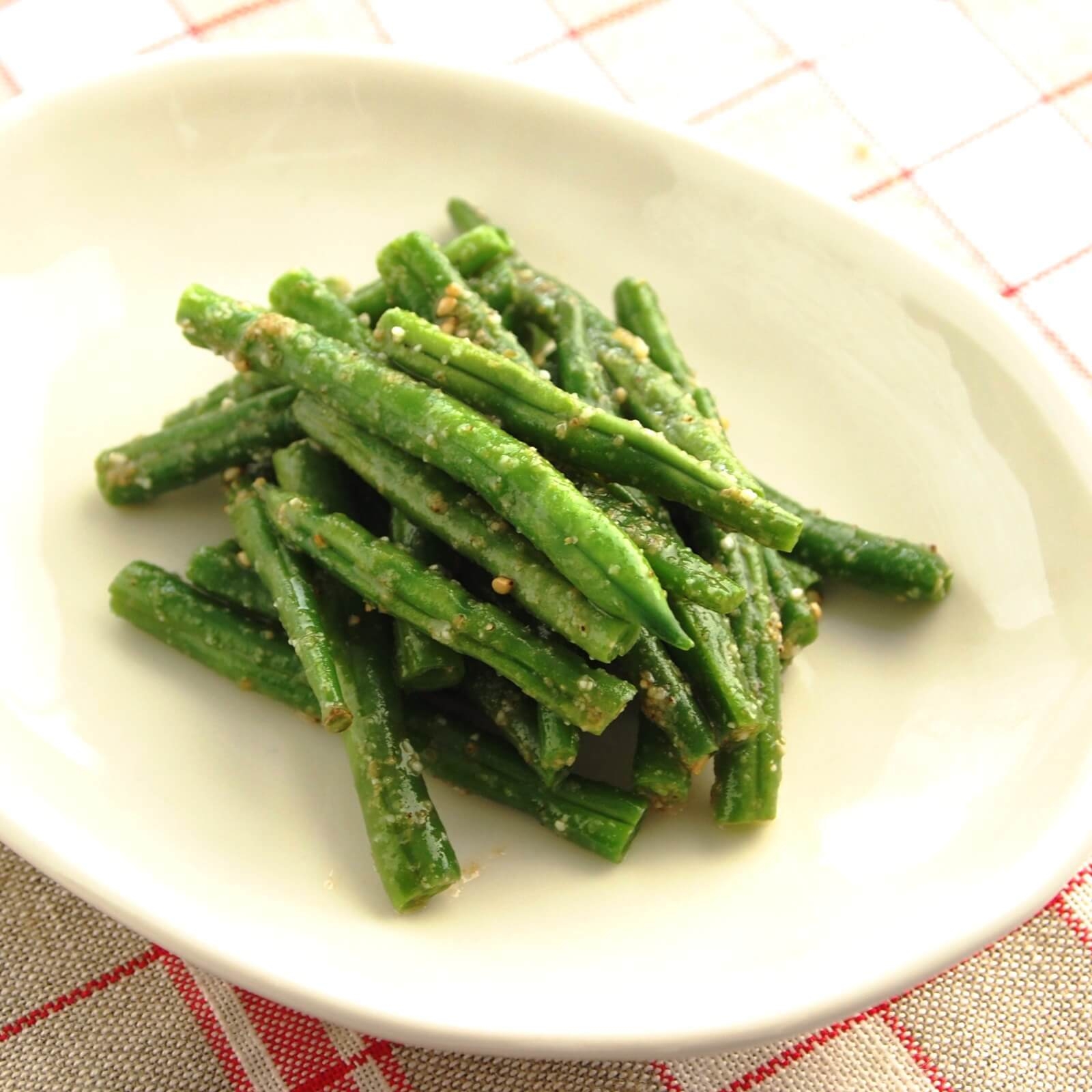 いんげんのごま和え いんげんのごま和え