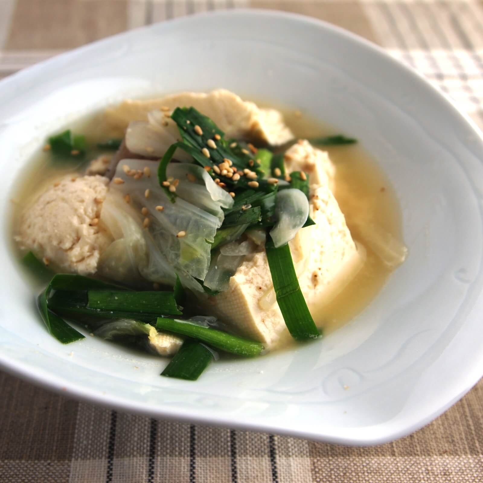 にらと白菜のみそ煮込み にらと白菜のみそ煮込み