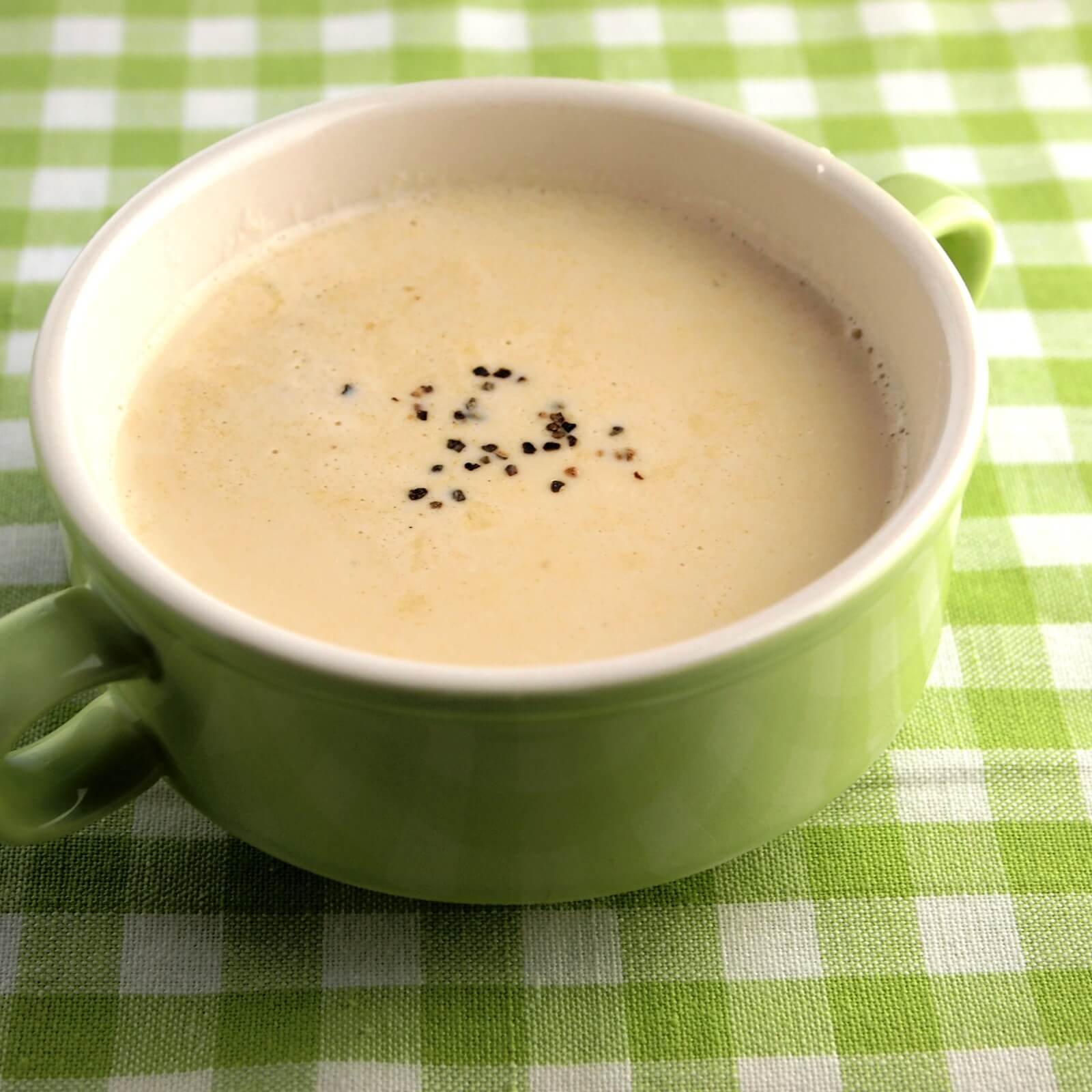 じゃがいもの豆乳スープ じゃがいもの豆乳スープ