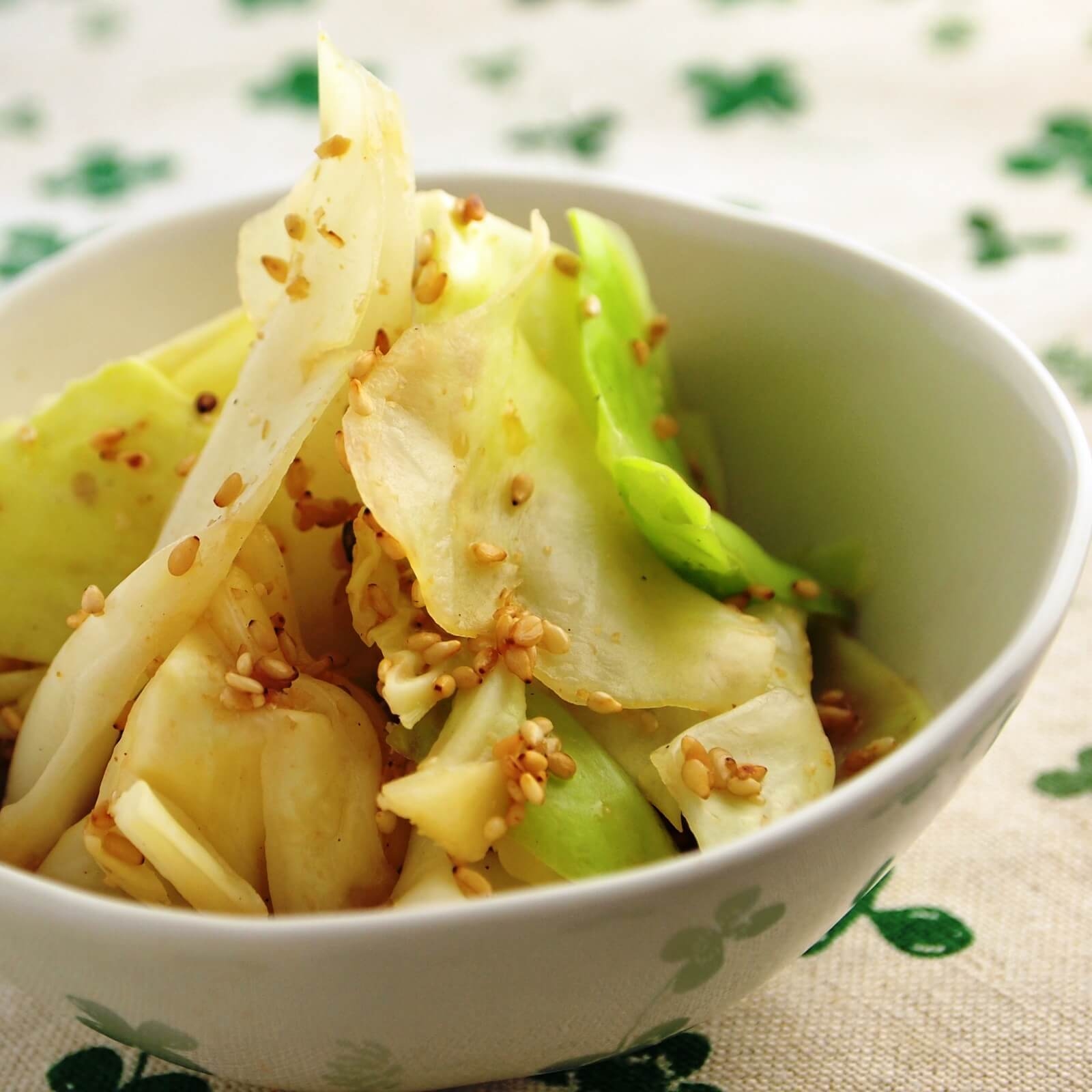 キャベツのごま酢あえ キャベツのごま酢あえ