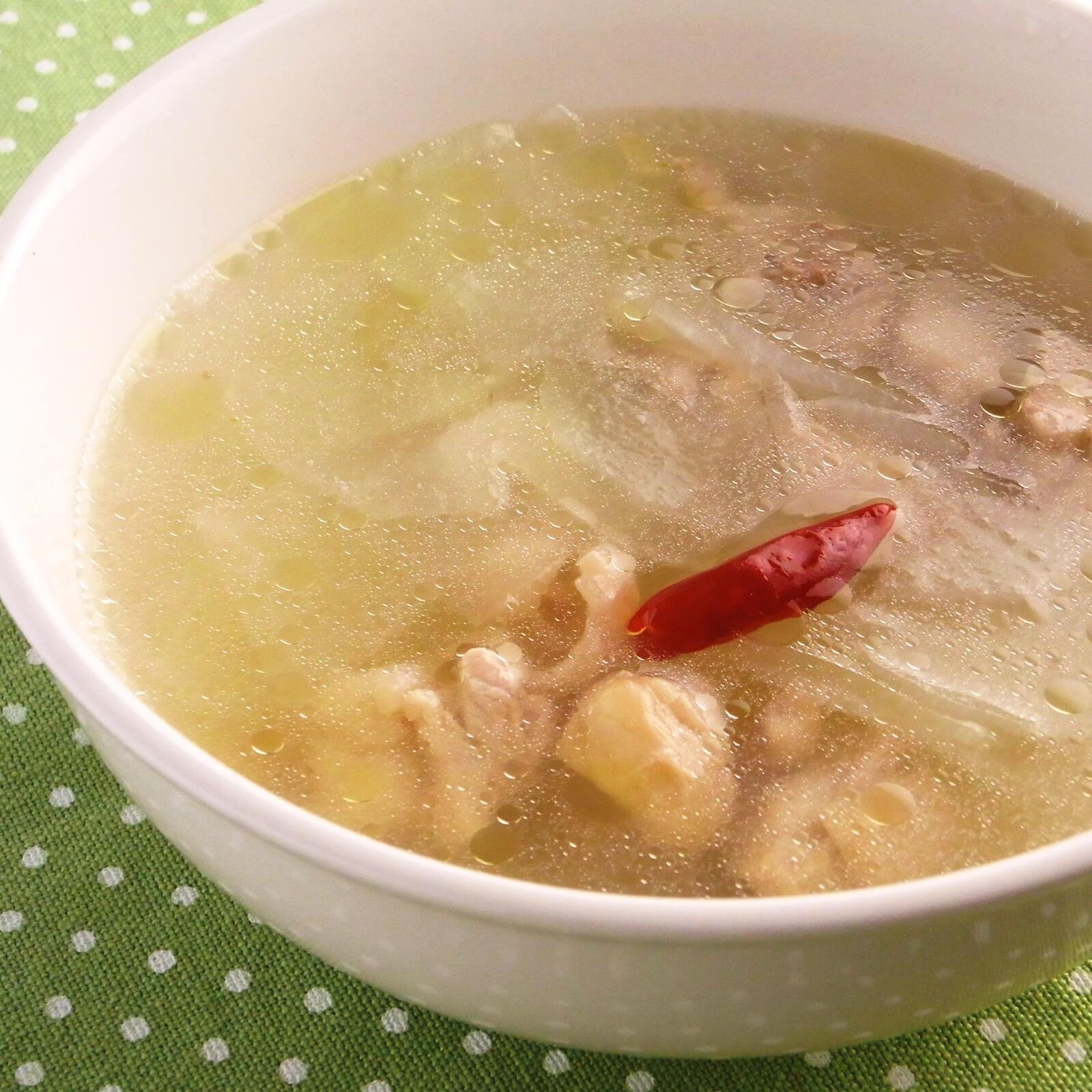 だいこんの鶏スープ だいこんの鶏スープ