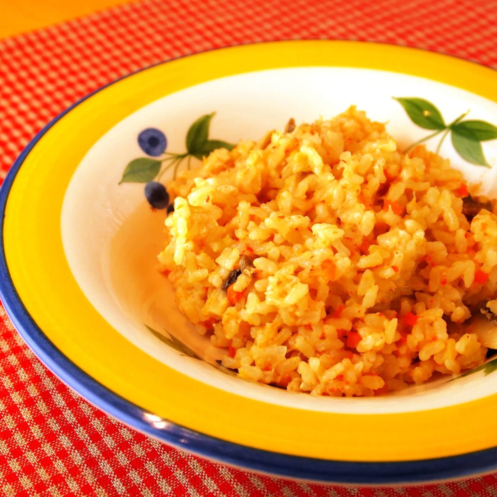 野菜たっぷりカニピラフ 野菜たっぷりカニピラフ