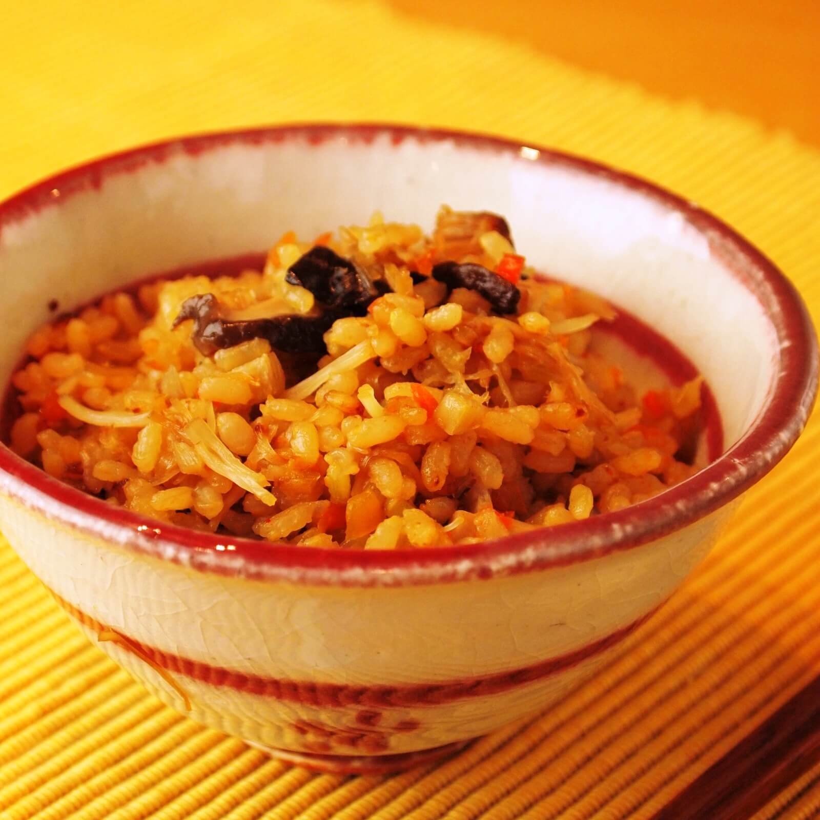 ほたてと野菜の炊き込みごはん ほたてと野菜の炊き込みごはん