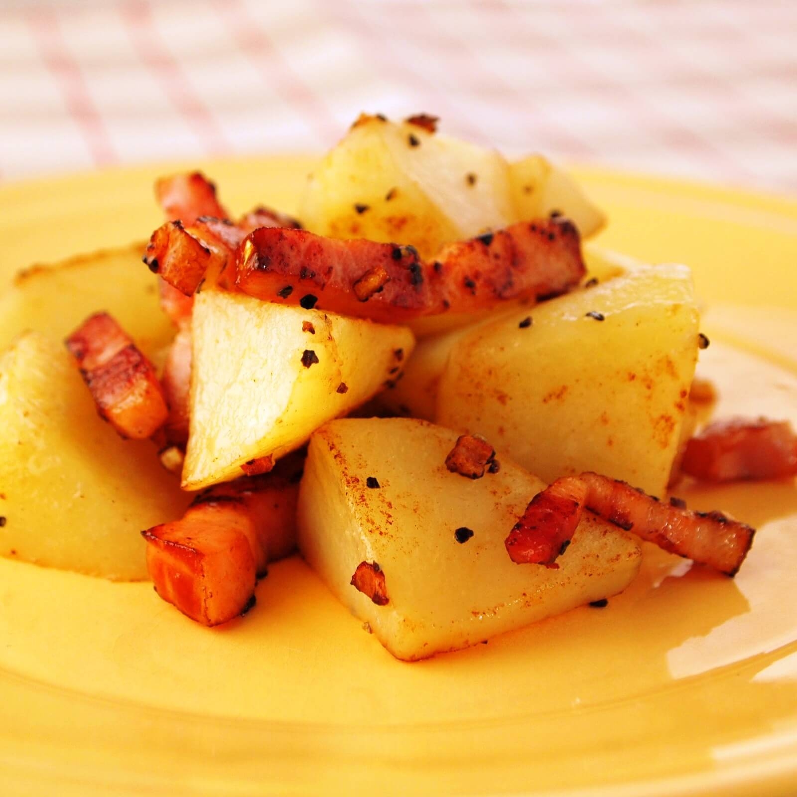 じゃがベーコン炒め じゃがベーコン炒め