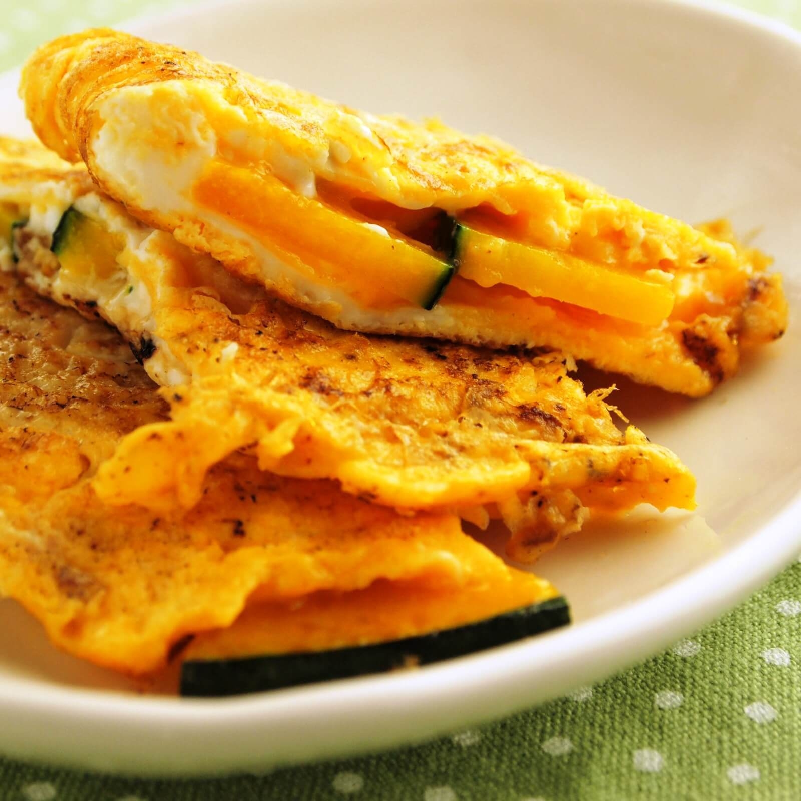 かぼちゃオムレツ かぼちゃオムレツ