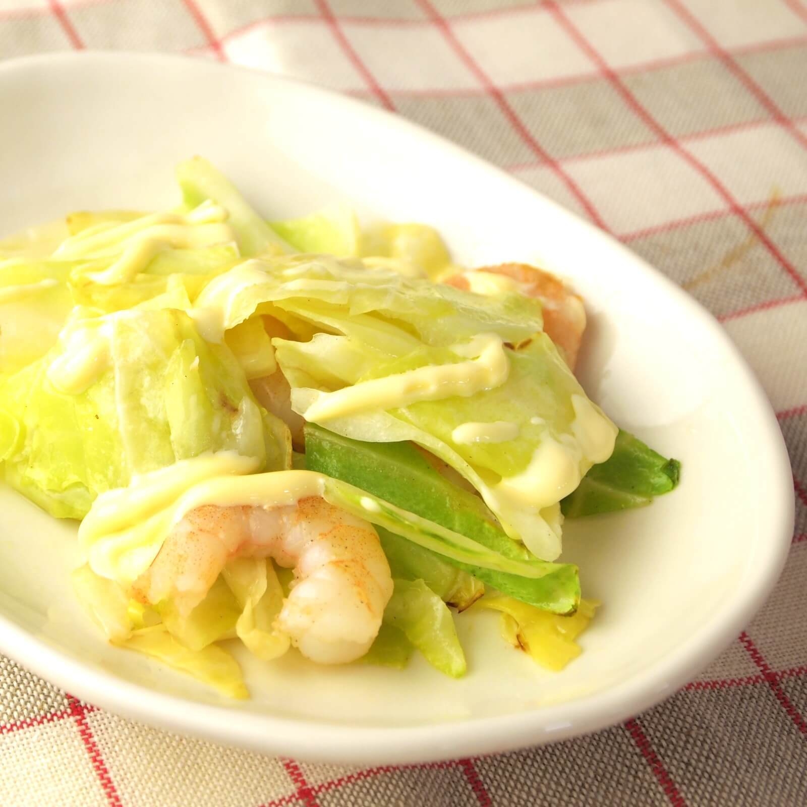 キャベツとえびのホットサラダ キャベツとえびのホットサラダ