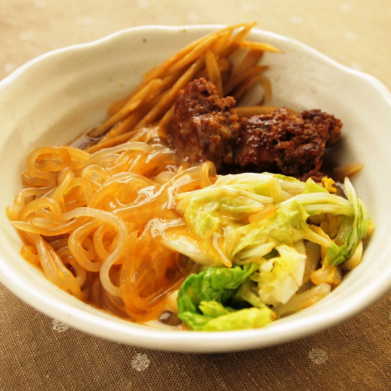 はくさいとごぼうのすき焼き風 はくさいとごぼうのすき焼き風