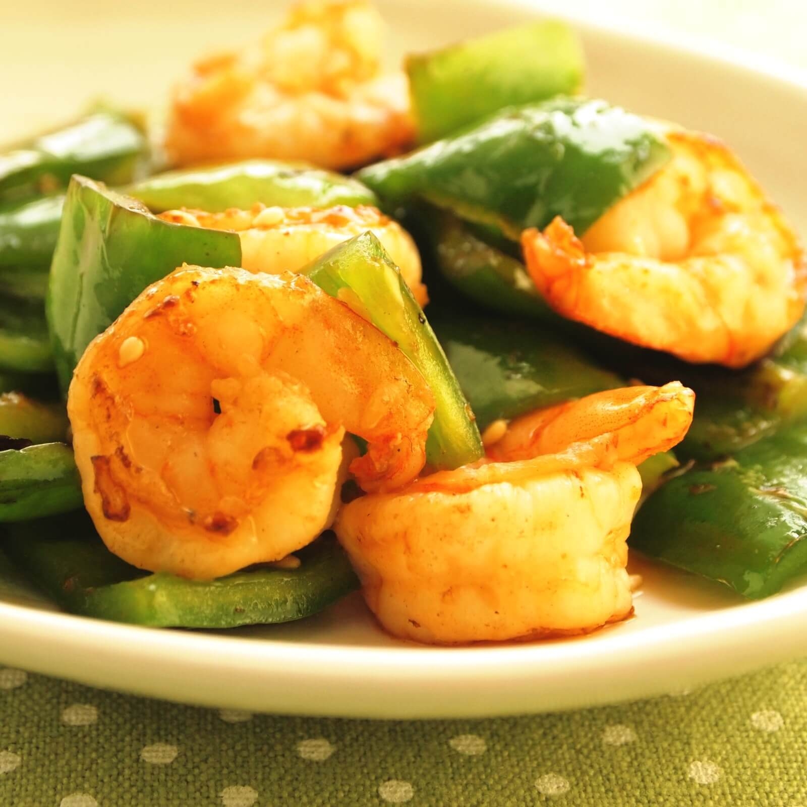 ピーマンとえびのオイスターソース炒め ピーマンとえびのオイスターソース炒め