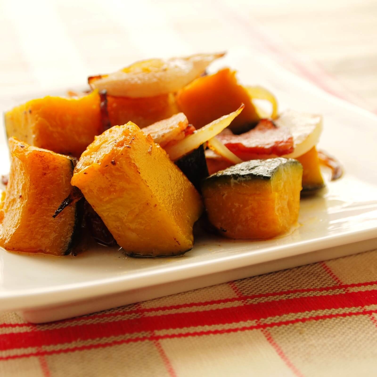 かぼちゃの塩バター炒め かぼちゃの塩バター炒め