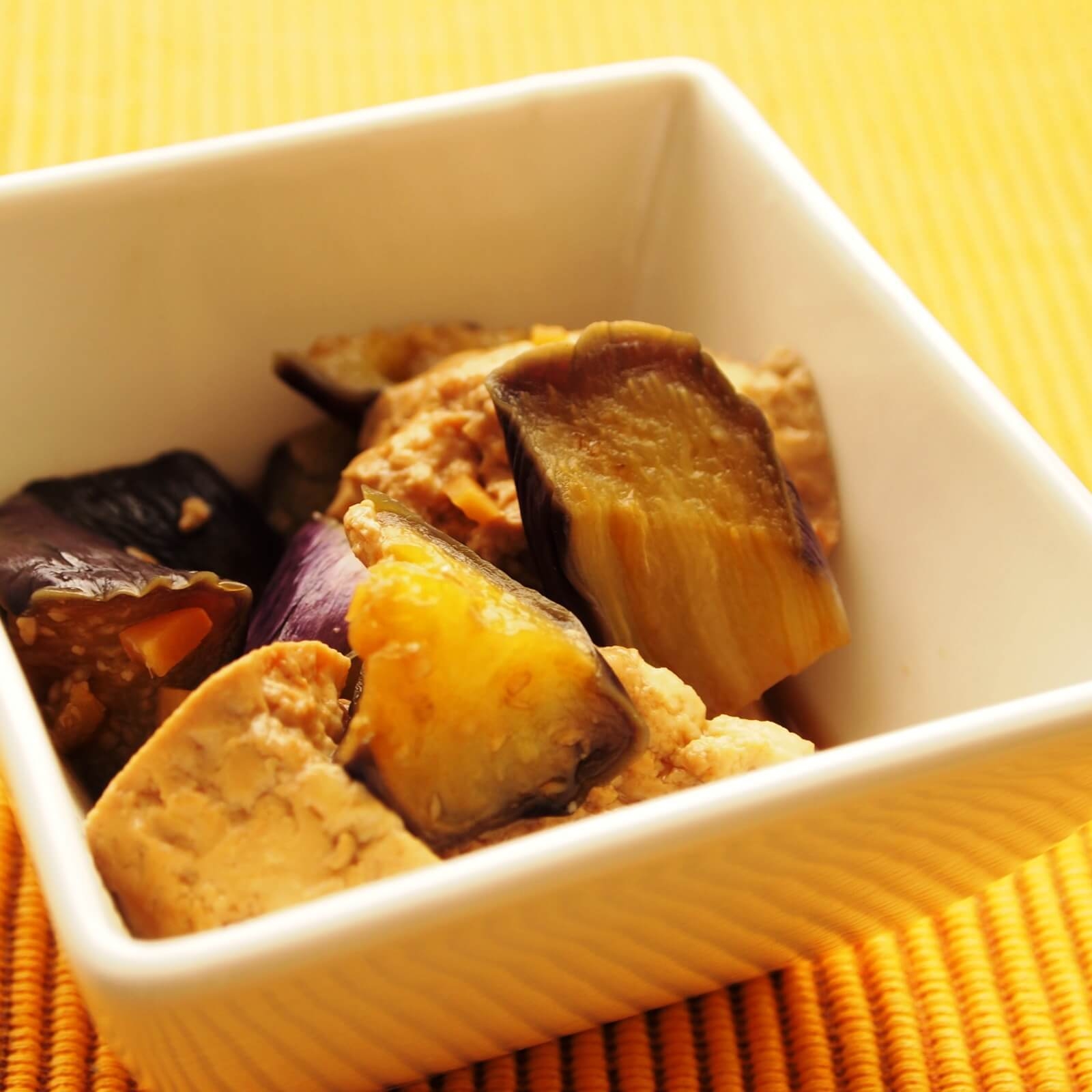 なすとちぎり豆腐の煮込み なすとちぎり豆腐の煮込み