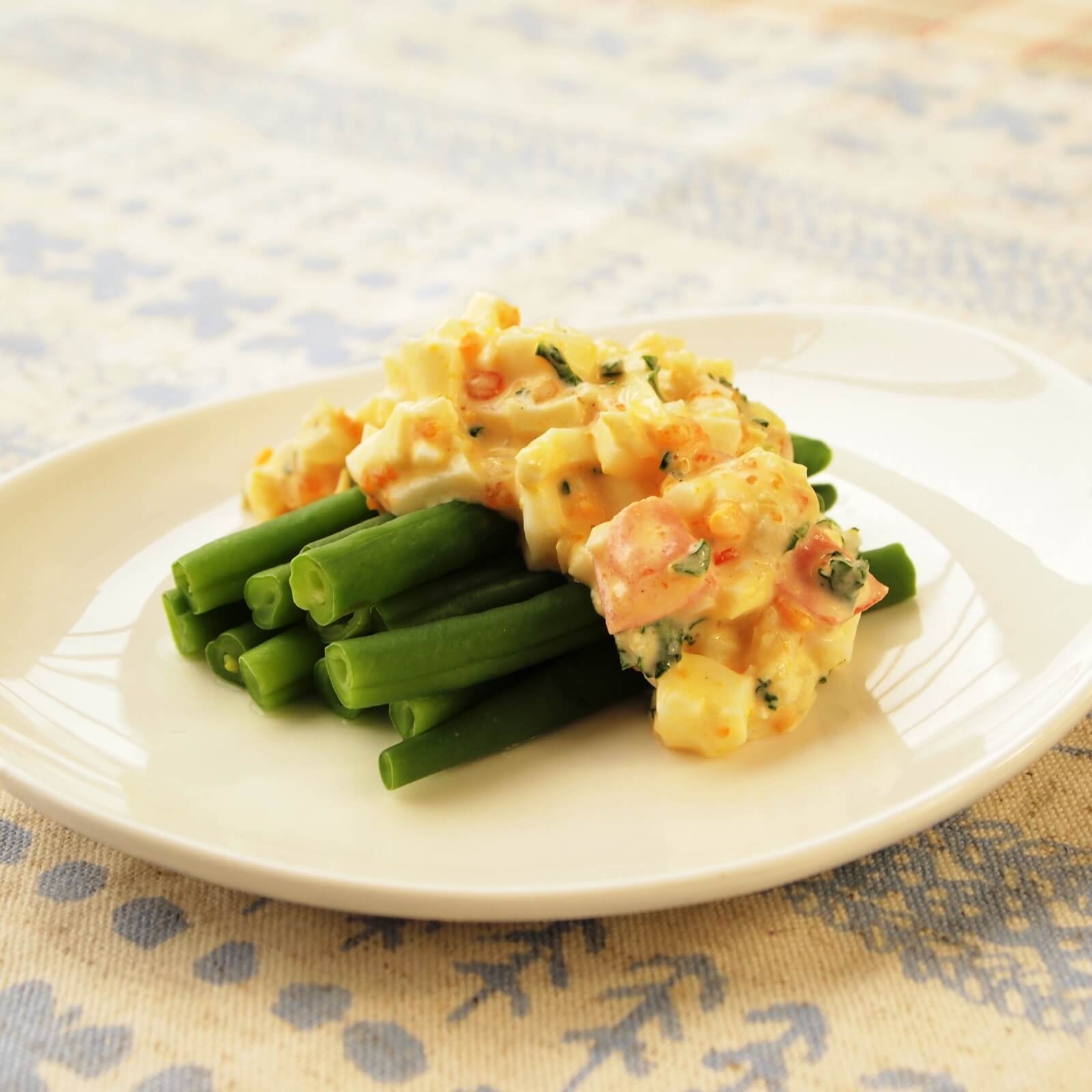 いんげんのタルタルソースがけ いんげんのタルタルソースがけ