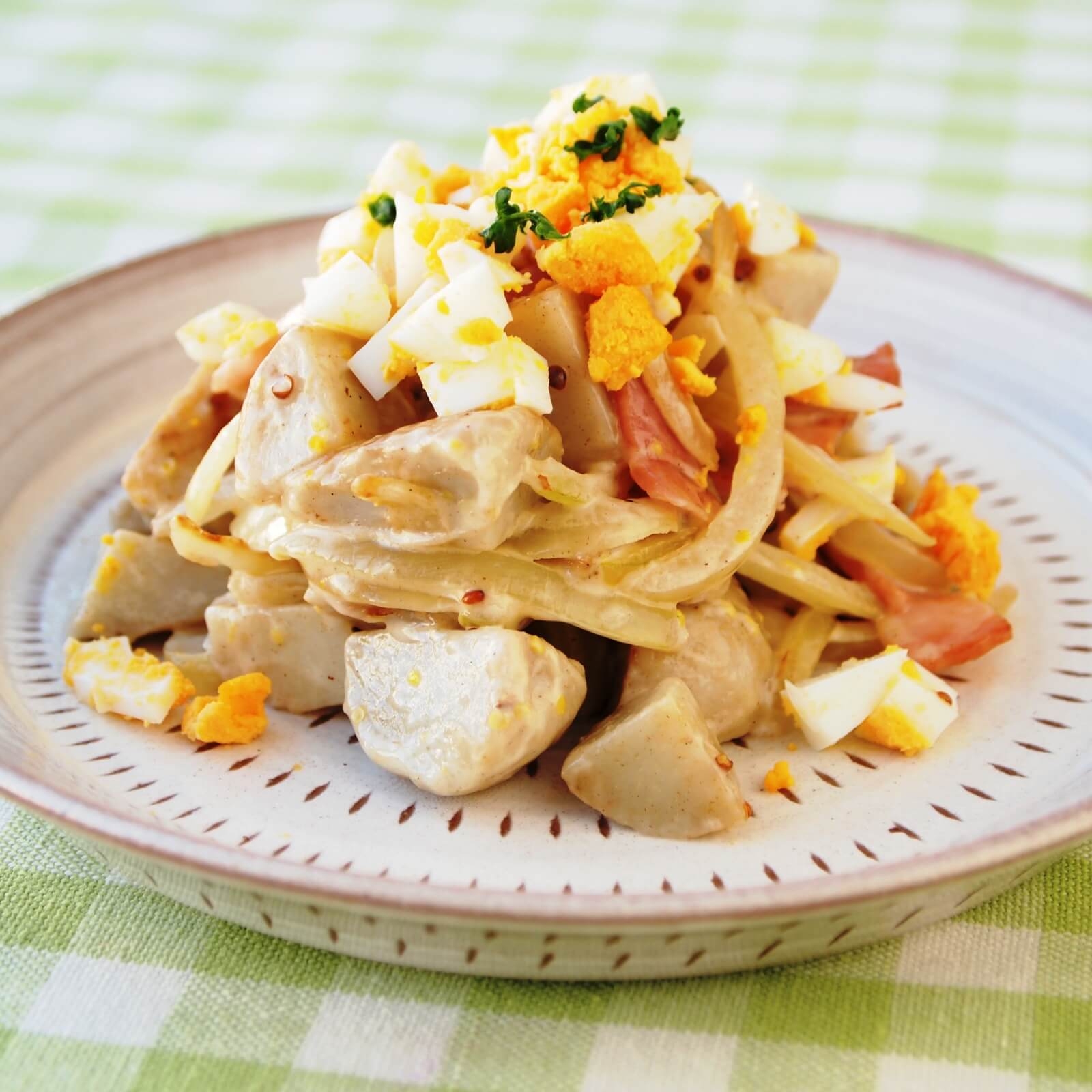 さといものホットマスタードサラダ さといものホットマスタードサラダ