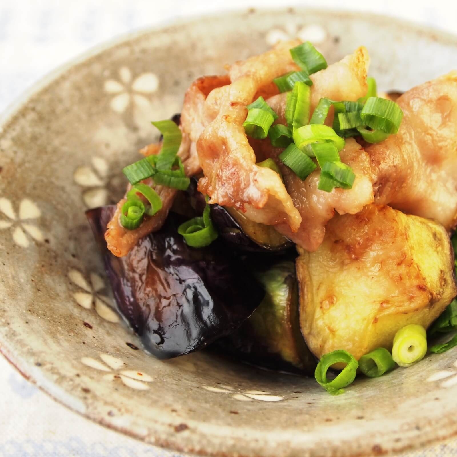 なすと豚バラのポン酢和え なすと豚バラのポン酢和え