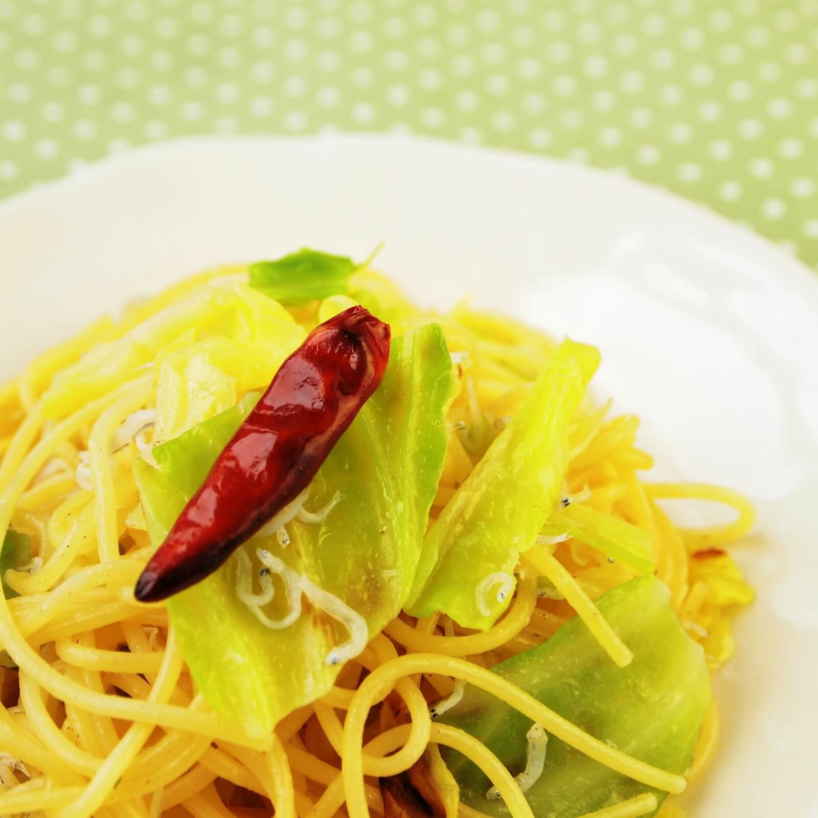 キャベツとしらすのパスタ キャベツとしらすのパスタ