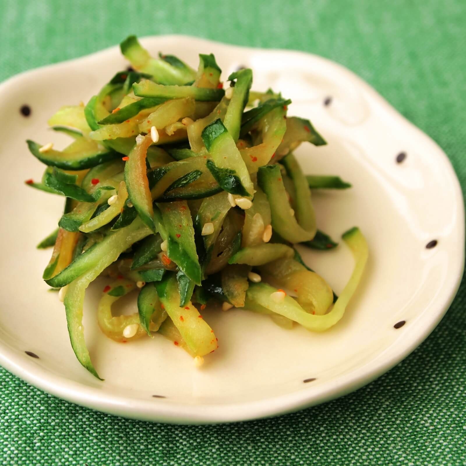 きゅうりの炒めナムル きゅうりの炒めナムル